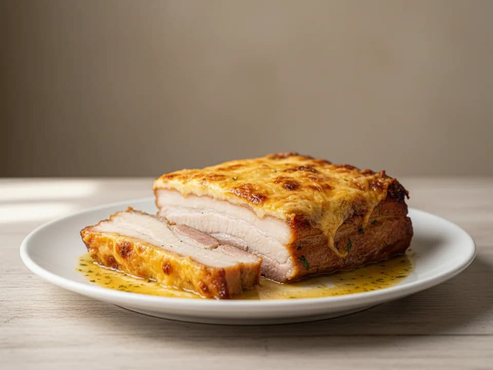 Грудинка в сырной корочке