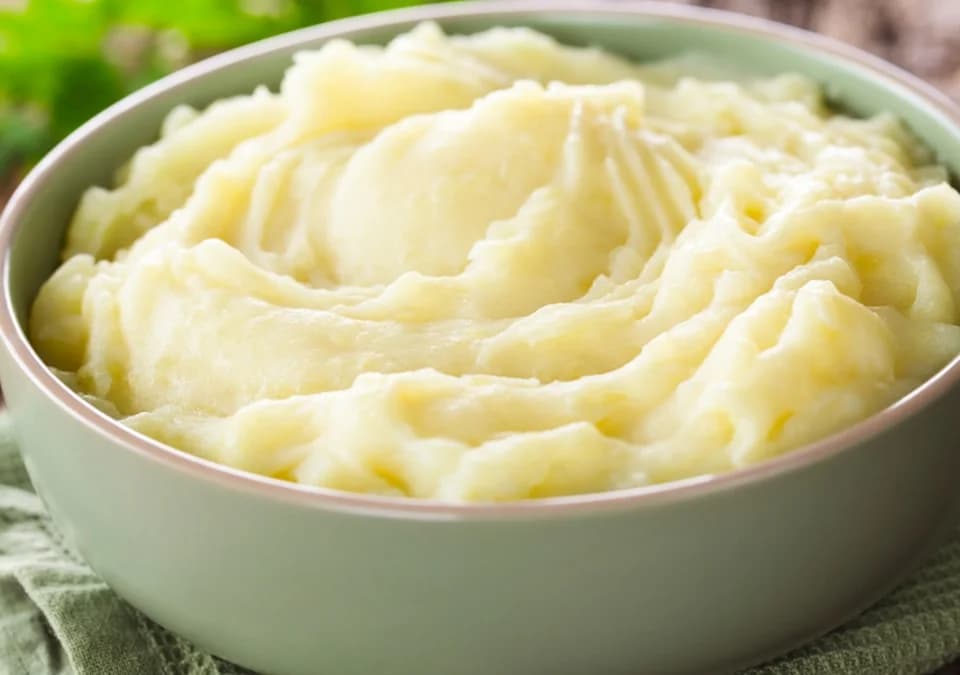 Картофельное пюре с молоком