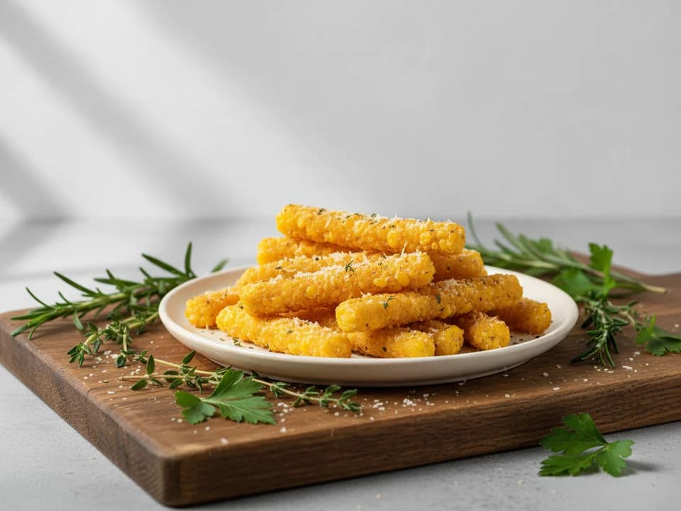 Хрустящие кукурузные палочки с сыром